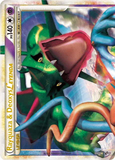Rayquaza & Deoxys LEGEND 「UD 089」「ES」