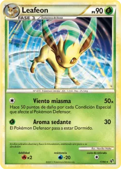 Leafeon #17/90 · Pokémon