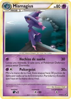 Mismagius #19/90 · Pokémon