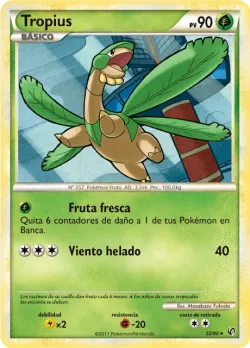 Tropius #22/90 · Pokémon