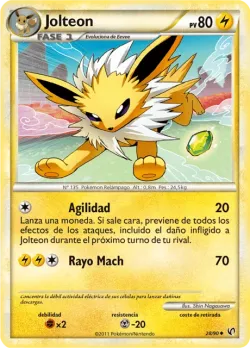 Jolteon #28/90 · Pokémon