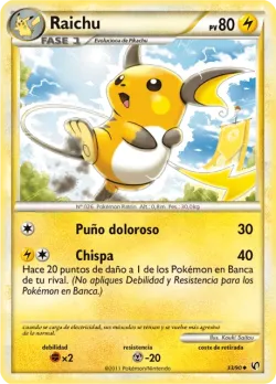 Raichu #33/90 · Pokémon