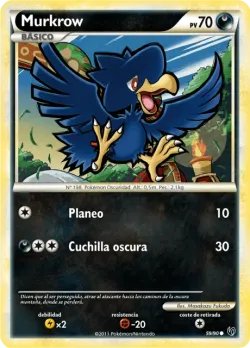 Murkrow 「UD 059」「ES」