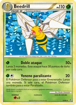 Beedrill #12/95 · Pokémon
