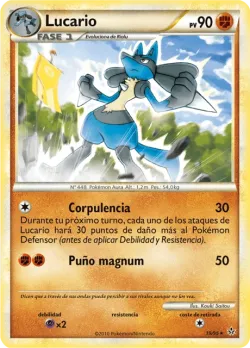 Lucario #19/95 · Pokémon