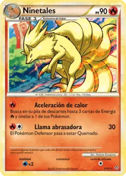 Ninetales #20/95 · Pokémon