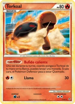 Torkoal #25/95 · Pokémon