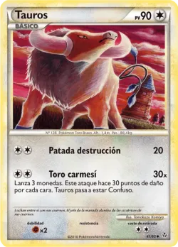 Tauros #41/95 · Pokémon