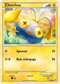 Chinchou #48/95 · Pokémon
