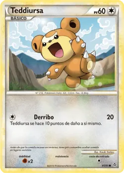 Teddiursa #65/95 · Pokémon