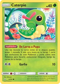 Caterpie #2/214 · Pokémon