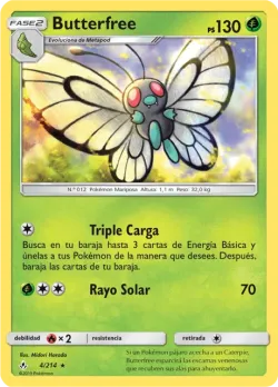 Butterfree #4/214 · Pokémon