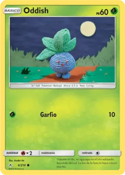 Oddish #6/214 · Pokémon