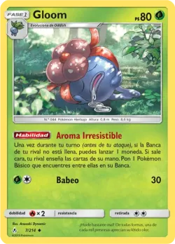 Gloom #7/214 · Pokémon