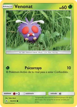 Venonat #10/214 · Pokémon