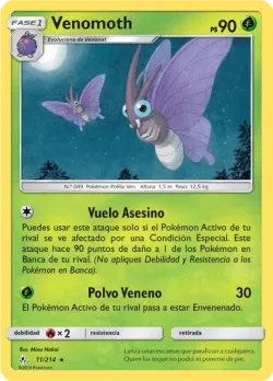 Venomoth #11/214 · Pokémon