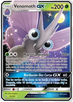 Venomoth-GX #12/214 · Pokémon