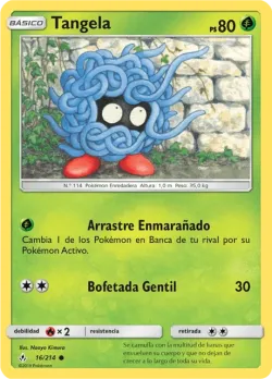 Tangela #16/214 · Pokémon