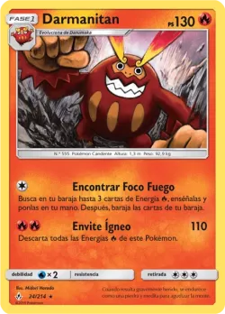 Darmanitan #24/214 · Pokémon