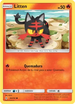 Litten #26/214 · Pokémon