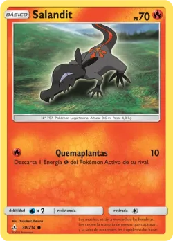 Salandit #30/214 · Pokémon