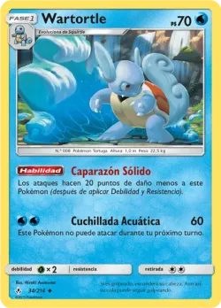 Wartortle #34/214 · Pokémon