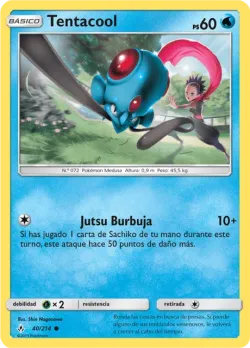 Tentacool #40/214 · Pokémon