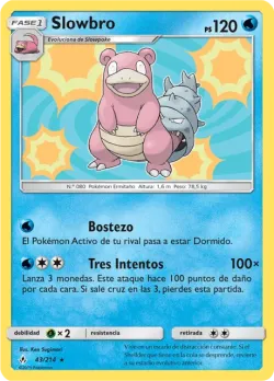 Slowbro #43/214 · Pokémon