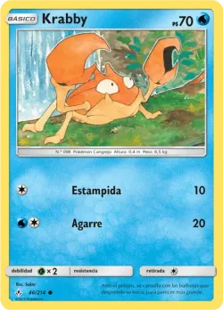 Krabby #46/214 · Pokémon
