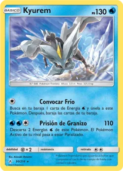 Kyurem #50/214 · Pokémon