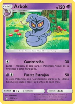 Arbok #63/214 · Pokémon