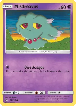Misdreavus #77/214 · Pokémon