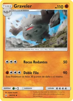 Graveler #88/214 · Pokémon