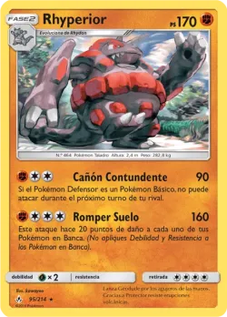 Rhyperior #95/214 · Pokémon