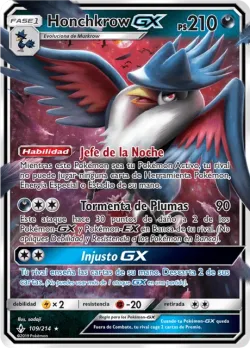 Honchkrow-GX #109/214 · Pokémon