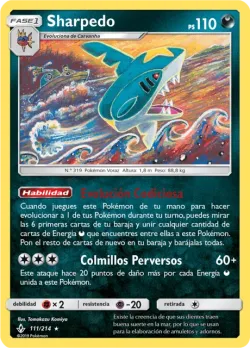 Sharpedo #111/214 · Pokémon