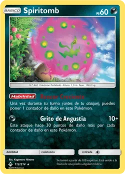 Spiritomb #112/214 · Pokémon