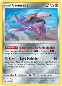 Genesect #127/214 · Pokémon