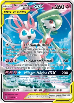 Gardevoir & Sylveon-GX #130/214 · Pokémon