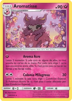 Aromatisse #142/214 · Pokémon