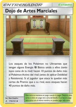 Martial Arts Dojo #179/214 · Pokémon