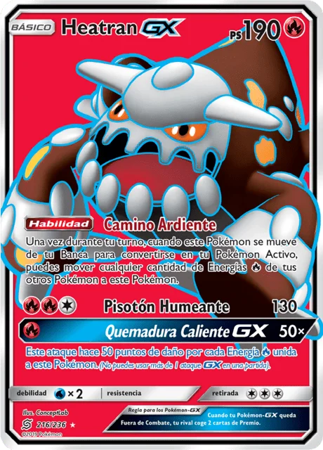 Heatran-GX 「UNM 216」「ES」