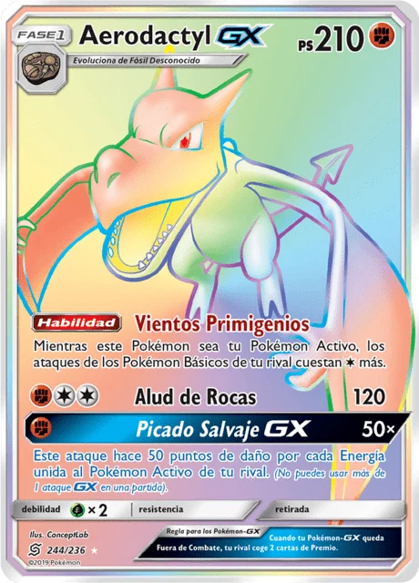 Aerodactyl-GX 「UNM 244」「ES」