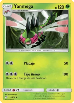 Yanmega #3/236 · Pokémon