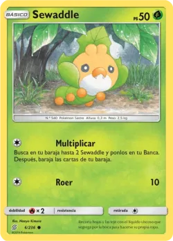 Sewaddle #6/236 · Pokémon