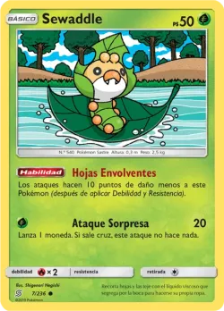 Sewaddle #7/236 · Pokémon