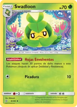 Swadloon #8/236 · Pokémon