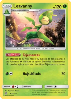 Leavanny #9/236 · Pokémon