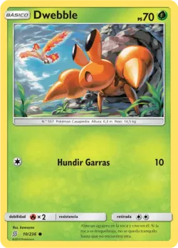 Dwebble #10/236 · Pokémon