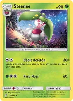 Steenee #18/236 · Pokémon